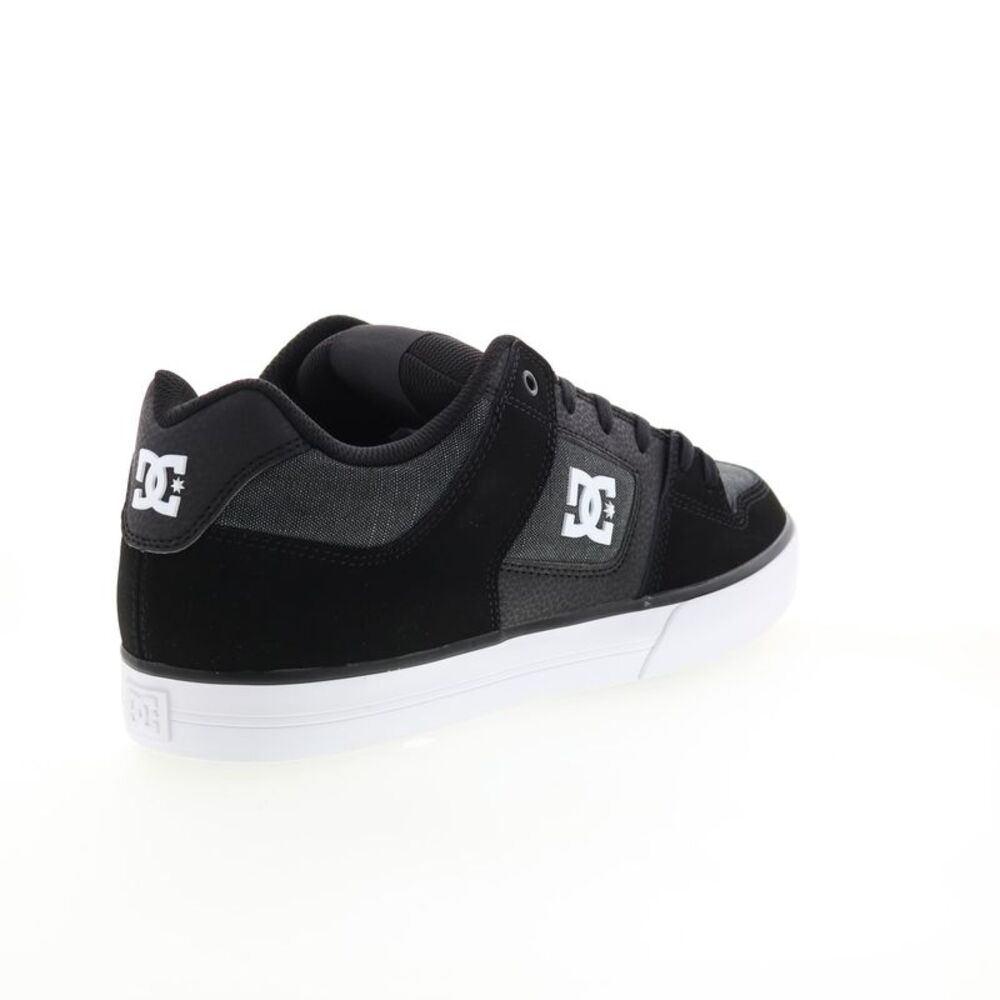 DC Mens Pure Black Shoes (NWT) - Picture 7 of 7